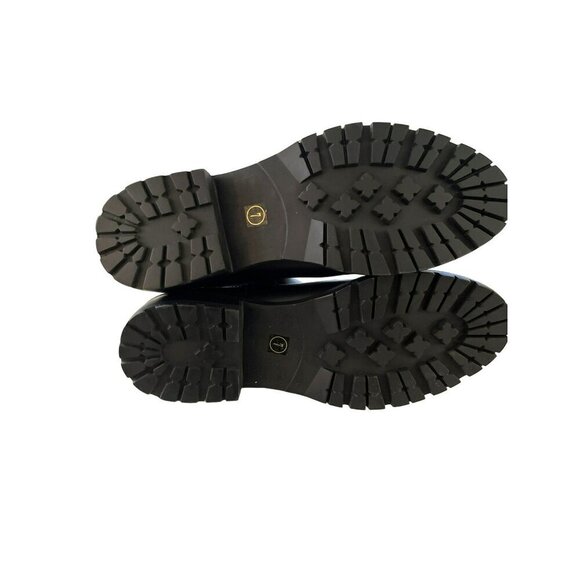 Steve Madden Black Leather Chelsea Boots Ankle Booties Stretch Elastic Sz 7 NEW - Picture 6 of 8